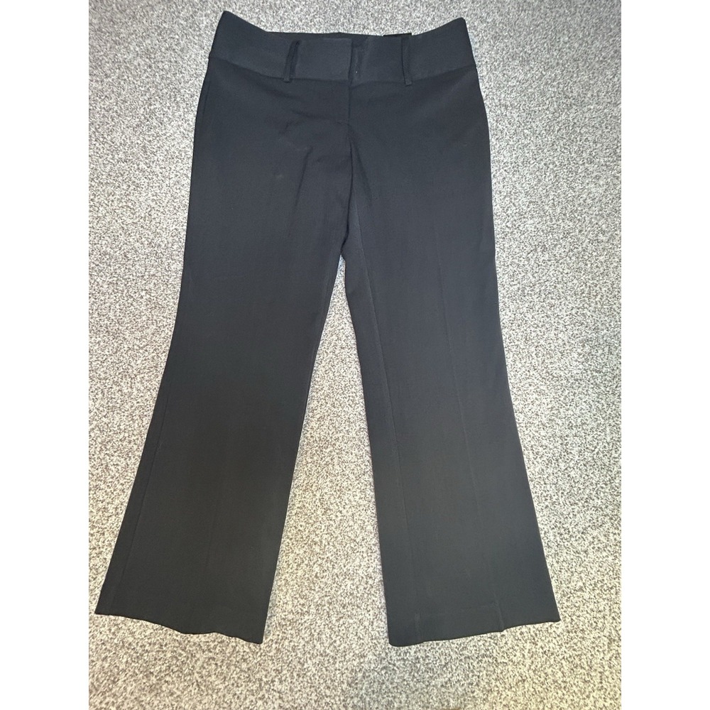 Maurices Women Classic Basic Work Pants Bootcut size 9/10 X S Black NWT